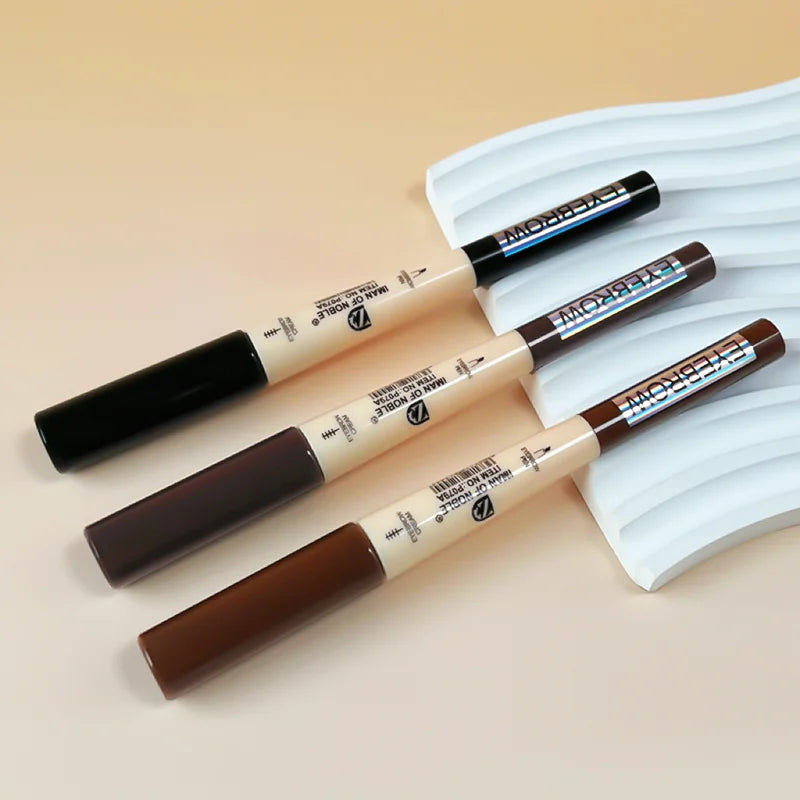 Thin Headed Eyebrow Pencil With Waterproof And Durable Brush Head Contour, Naturally Suitable For Everyone