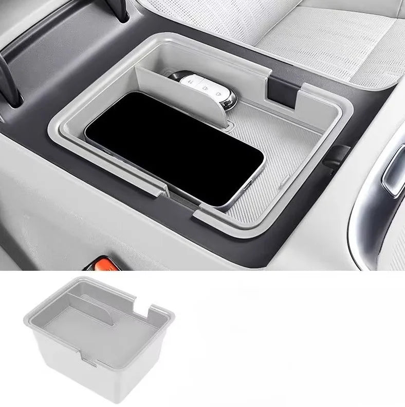 For LEAPMOTOR B10 2025 2026 Car Accessories ABS Armrest Storage Box Tray Automobile Center Console Organzier Interior