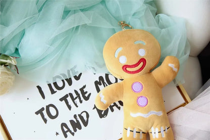 Gingerbread Man Plush Toy Biscuit Peluche Stuffed Cookie Soft Doll Room Decoration Birthday Gifts
