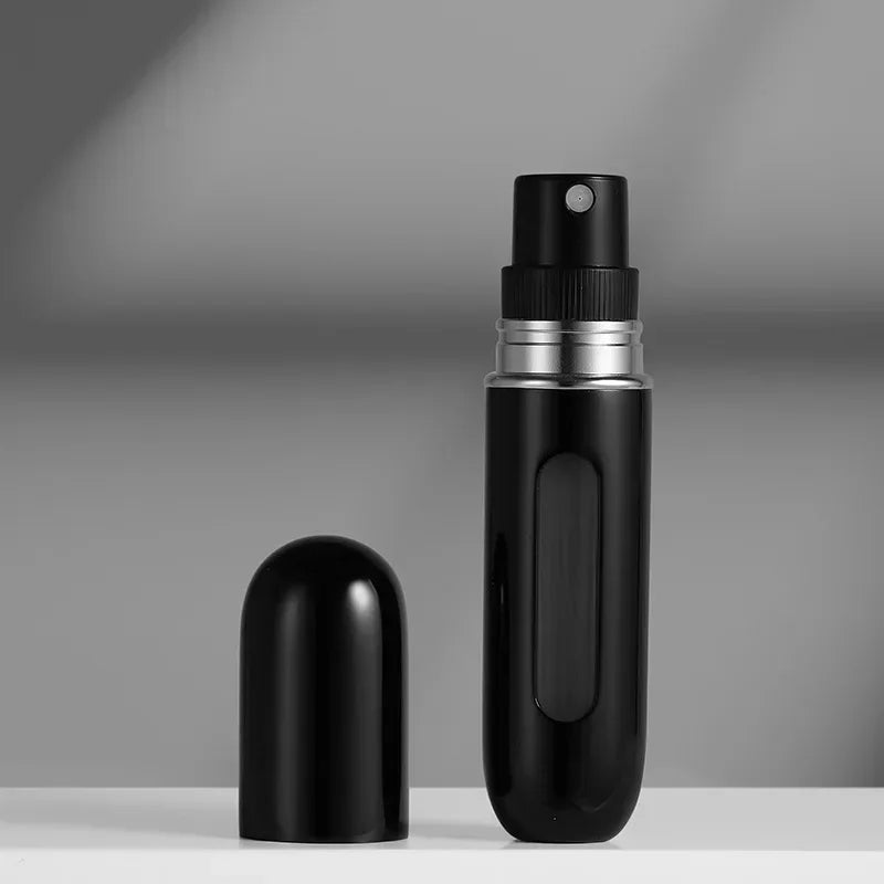 5ml Mini Portable Bottom-Filling Pump Perfume Refillable Spray Bottle Empty Cosmetic Containers Atomizer Bottle Travel Refill