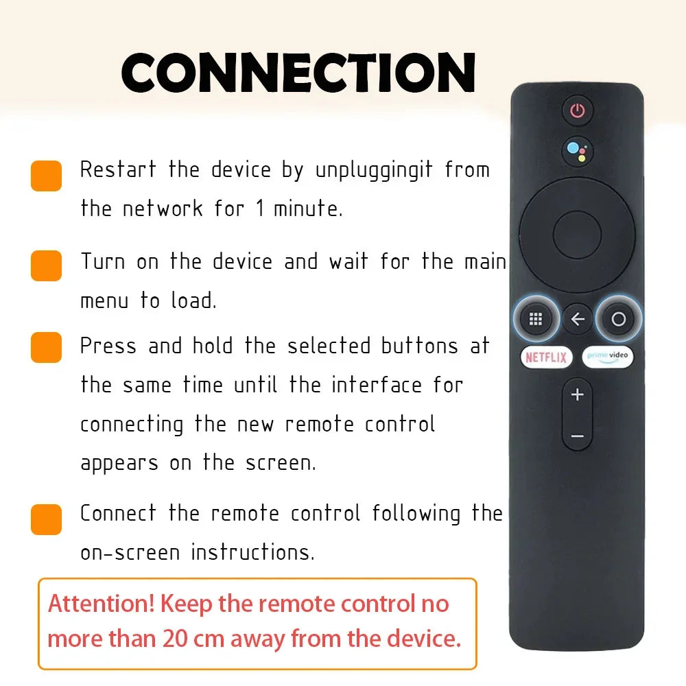 TV Remote Control Compatible For Xiaomi MI Box S XMRM-006 MI TV Stick MDZ-22-AB MDZ-24-AA Smart TV Box Voice Remote Control