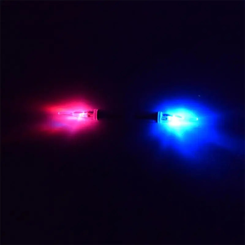 5 pcs flashing two end fishing lights, underwater fishing lights, boat fishing night bait lights, taillights