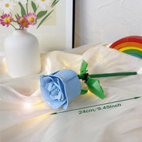 1pcs Blue Rose