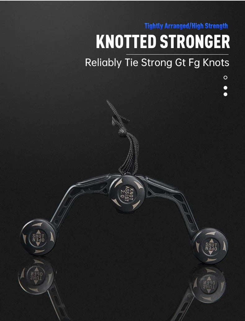LEYDUN Fishing Tools GT FG PR Knotter Assist Line Leader Connection Knotting Machine Bobbin Winder Lines Wire Japan Knot Tool