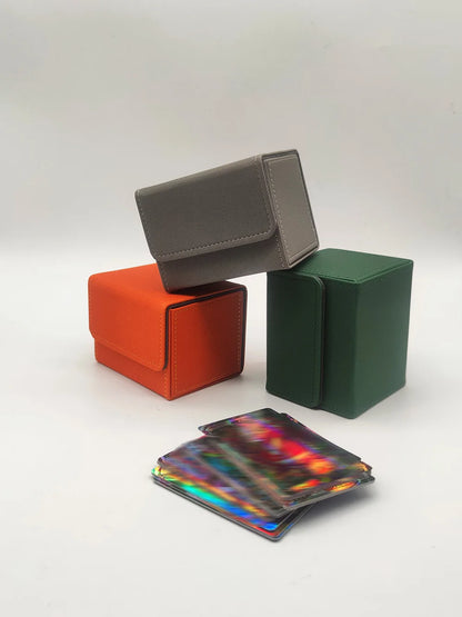 Flap Side Insert Card Collection Box Game Peripheral Magic Card Box Household Small Items Storage Box Desktop Organizer