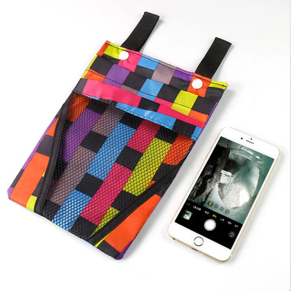 Bicycle Storage Bag Detachable Basket Front Handle Large Capacity Pocket Bicycle Motorcycle  Mobile Phone Bag Accessory