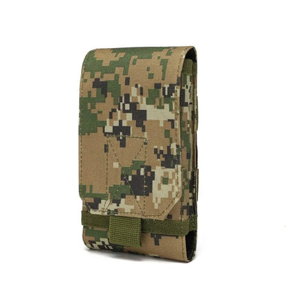 6 Inch Cell Phone Pouch Waist Bag Molle Outdoor Universal Running Mobile Phone Case Bag Camping Hunting Accessories Pouch