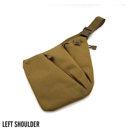 Multifunctional Concealed Tactical Storage Gun Bag Holster Men's Left Right Nylon Shoulder Bag Anti-theft Bag Chest Bag Hunting