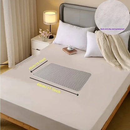 Washable Incontinence Pads for Elderly & Pets - Leak-Proof Bed Care Mats, Ideal for Menstruation & Home Use, Multiple Sizes