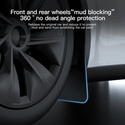YZ For Tesla Model 3/Y/YL Highland Juniper 2021-2026 Front Rear Wheel Mud Flaps Tesla Front Rear Fender Protector Accessories