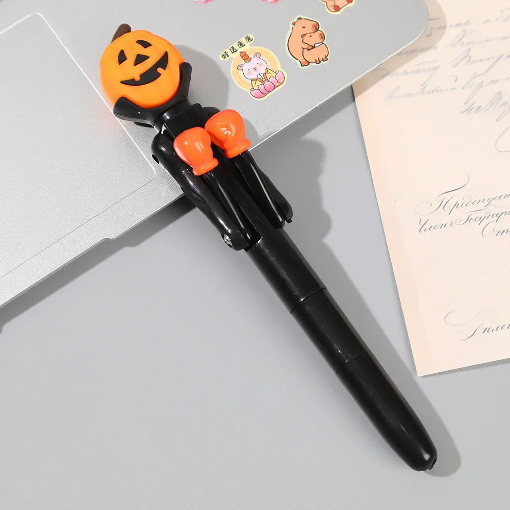 Writing Interactive Boxing Pen 1.0mm Boring Fun Mechanism Fist Pen Signature Press Ballpoint Pen Boxing Fighting Pen Party Game
