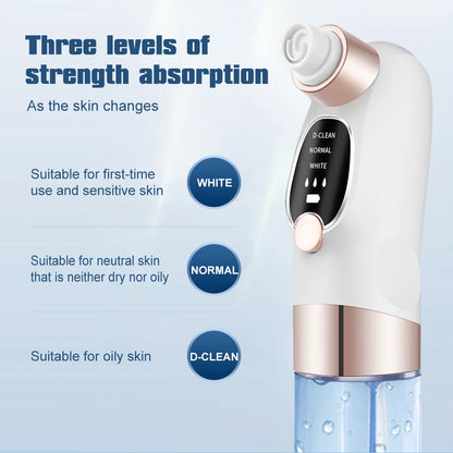 Electric Blackhead Remover Pore Vacuum Cleaner Facial Black Dots Vacuum Cleaner Acne Pimple Blackhead Removal Black Dots Remover