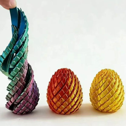 Transformable Slime Ball Creative Twist Finger Decompression New Dragon Egg Rotation Deformation Model Toy