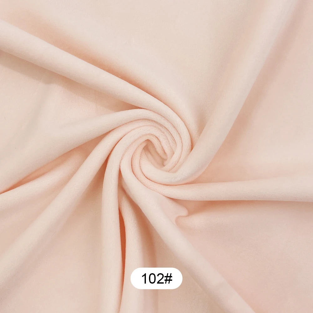40colors 50x50cm Stretch Mochi Smooth Minky Fabric Hopen 95% Polyester 5% Spandex Stretch 4 Side Plush Fabric For Diy Sewing Toy