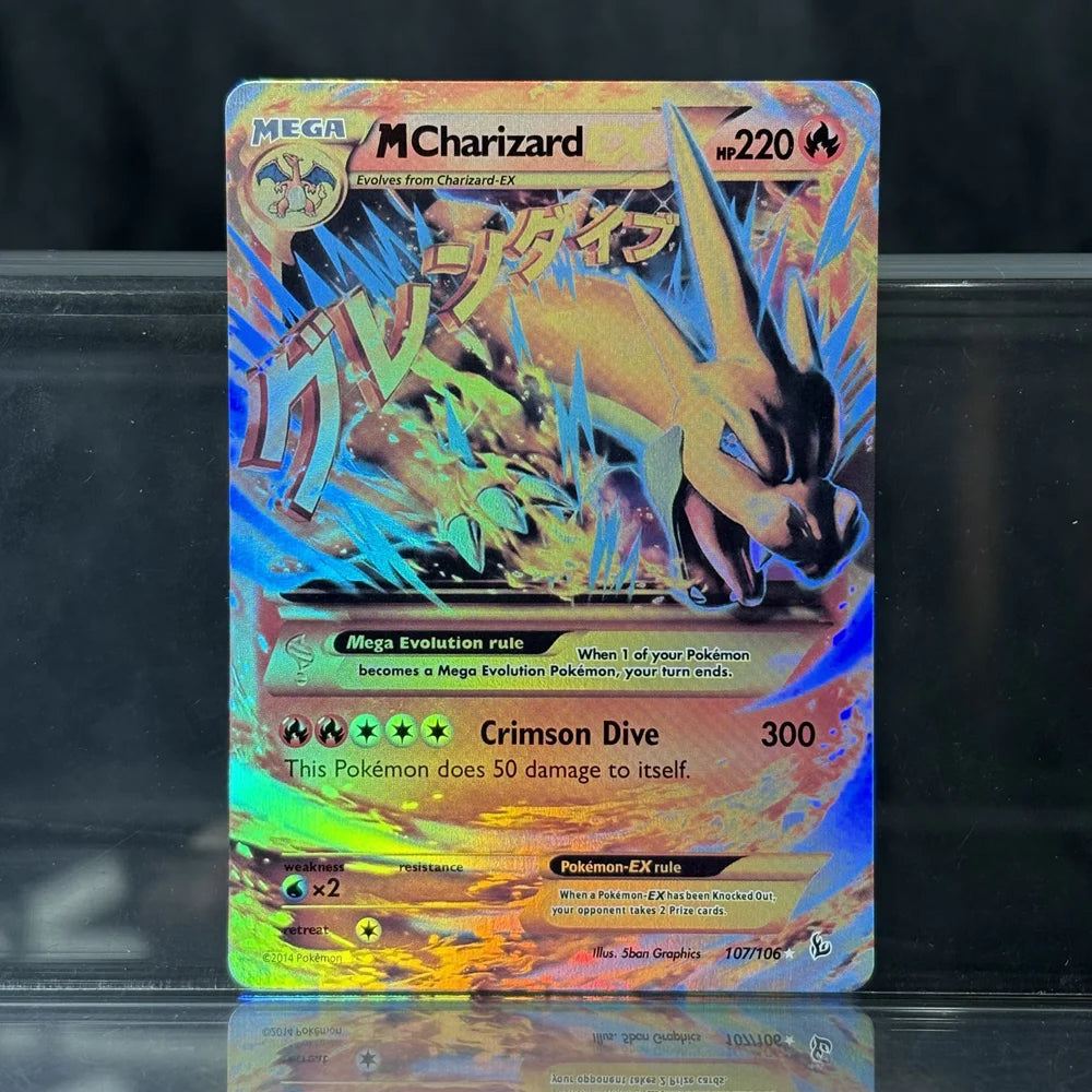 PKM Proxy Card Holographic Sword & Shield Promos and Scarlet & Violet Charizard Hobbies Rare Collection Battle Cards Toys Gifts
