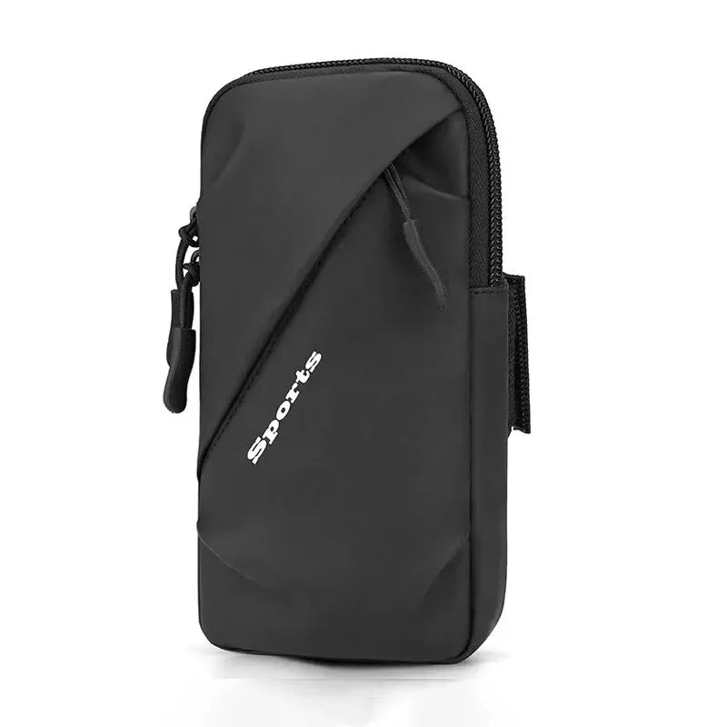 Running Phone Holder Jogging Bags for iPhone Samsung Universal Waterproof PU Sports Armband Phones Arm Bag Running Accessory