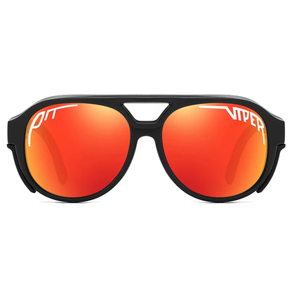 PIT VIPER Men Cycling Glasses MTB Bicycle Eyewear UV400 Road Bike Goggles Windproof Sport Women Sunglasses
