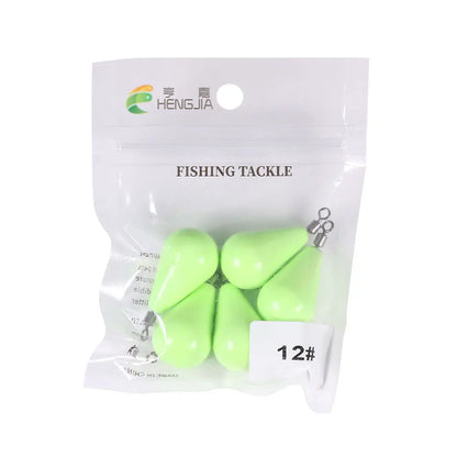 Newup Luminous Fishing Sinkers Weight Sinker Ball Worm Flipping Weights for Bass Texas Rigs Tackle