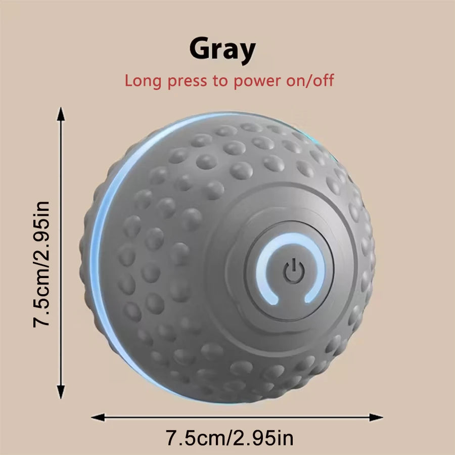 Smart Dog Toy Ball Automatic Interactive Pet Electronic Rolling USB Rechargeable Moving Bouncing for Puppy to Large Dog Chew Toy