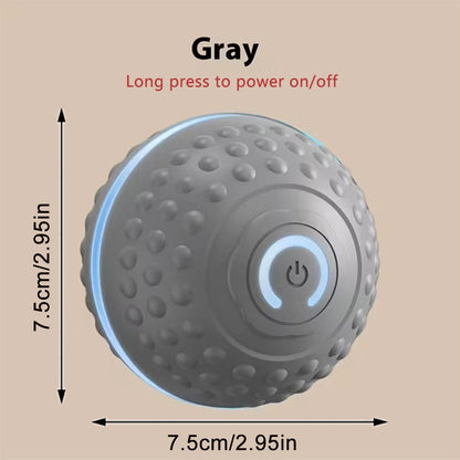 Smart Dog Toy Ball Automatic Interactive Pet Electronic Rolling USB Rechargeable Moving Bouncing for Puppy to Large Dog Chew Toy