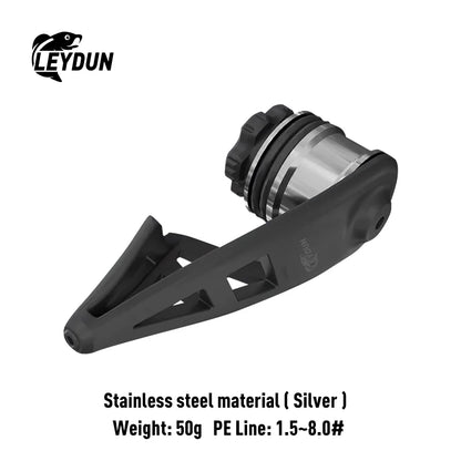 LEYDUN Fishing Tools PR Knotter Assist Line Leader Connection Knotting Machine Bobbin Winder Lines Wire Japan GT FG Knot Tool