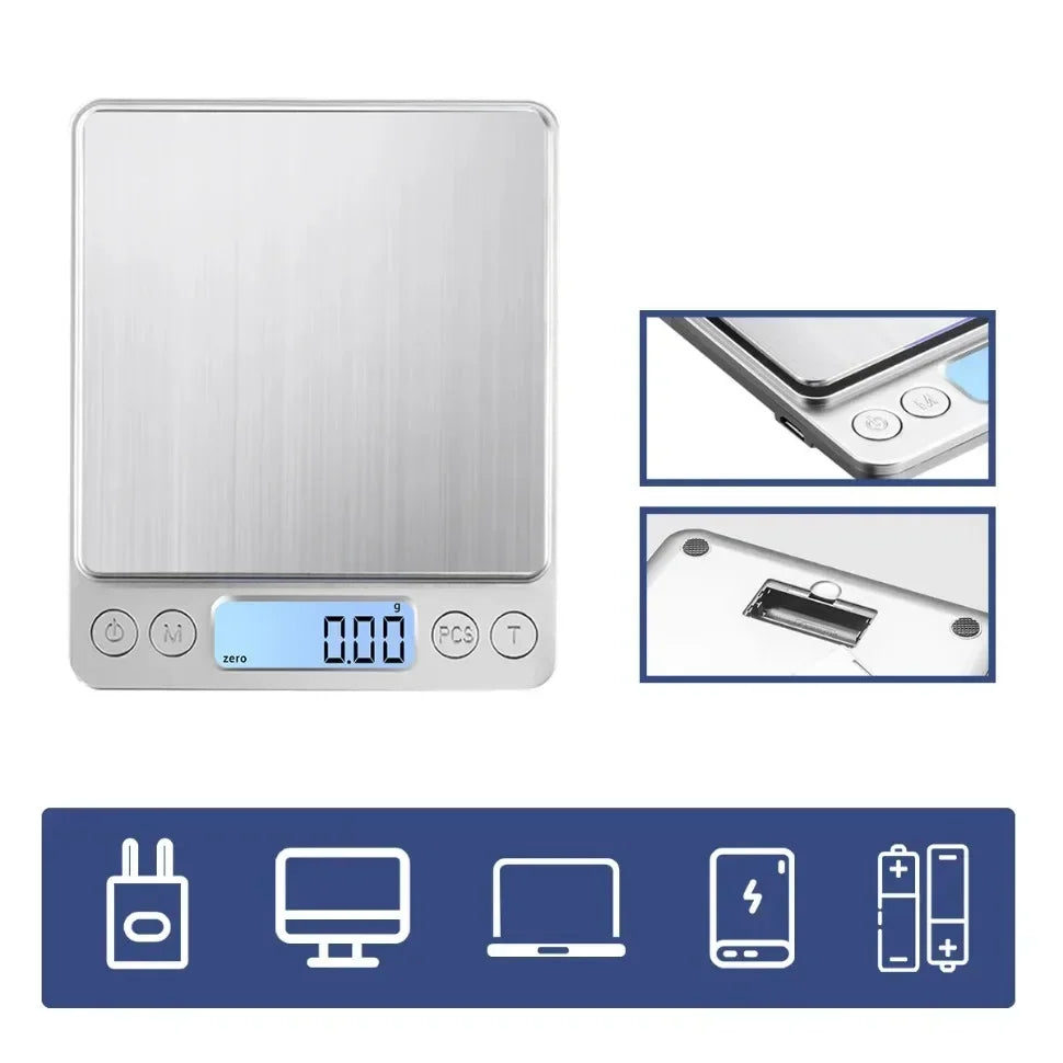 Coffee Scale Kitchens Accessories Electronic Scales Digital Weight Bakeware Measuring Tools & Scales Kitchen & Precision Food
