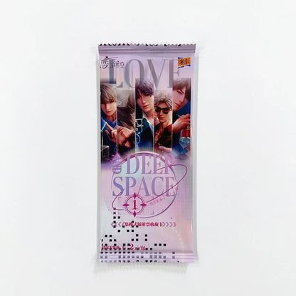 1 Bag Game Love And Deepspace Holographic Laser Ticket Stubs Caleb Sylus Zayne Xavier Characters Art Bookmark