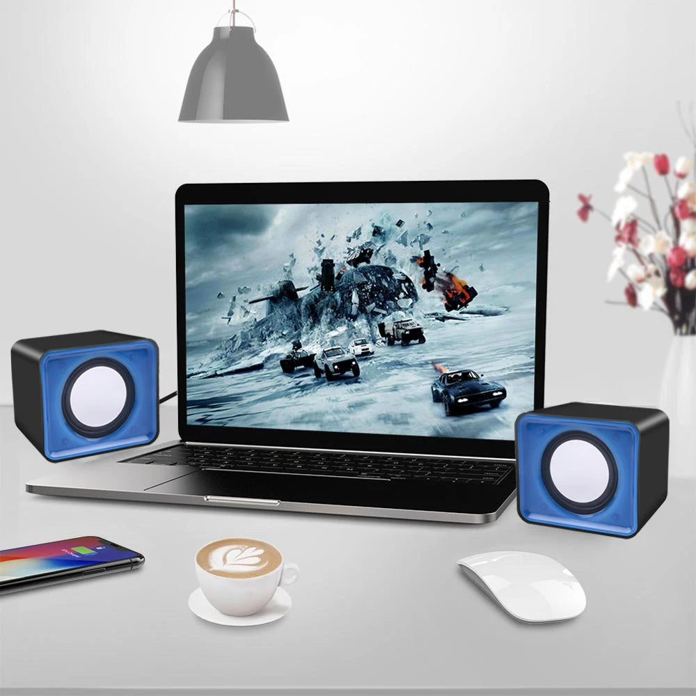 PC Speaker For Computer Laptop Notebook Desktop Caixa De Som Mini Sound Box Music Bocina Column Acoustics Coluna Audio System