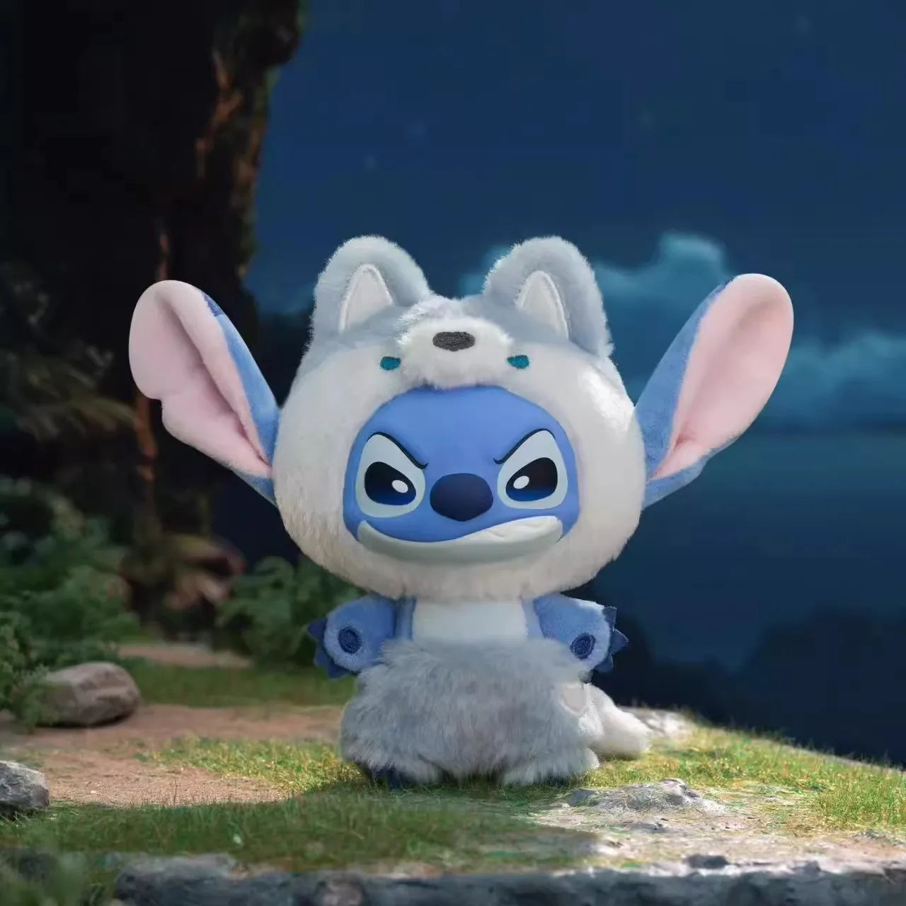 NEW Disney Stitch Wild Animal Series Blind Box Plush Dolls Pendant Cute Doll Ornament Mystery Box Surprise Toys Gifts