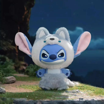 NEW Disney Stitch Wild Animal Series Blind Box Plush Dolls Pendant Cute Doll Ornament Mystery Box Surprise Toys Gifts
