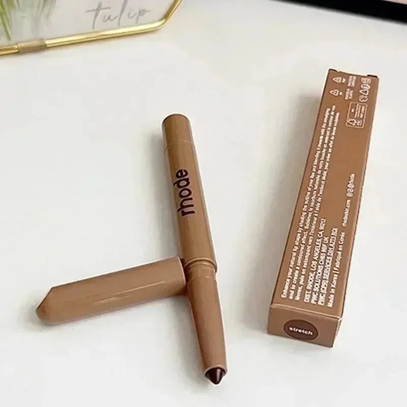 Peptide Lip Shape Pen Lip Liner Long Lasting Lip Tint Pencil Pen Lipstick Rouge Storage Bag Acne Patch Skincare Makeup