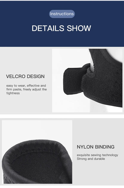 1PC Pressurized Knee Wrap Sleeve Support Bandage Pad Elastic Braces Knee Hole Kneepad Safety Basketball Tennis Cycling Knee Pads