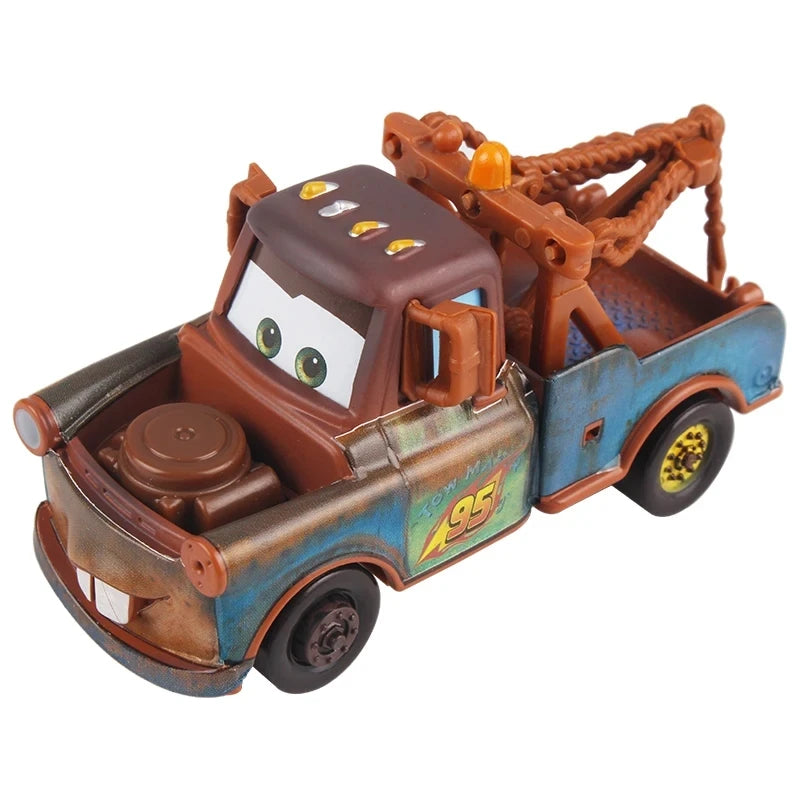 DisneyPixarCars 2 3 Lightning McQueen Matt Jackson Storm Ramirez 1:55 Alloy Pixar Cars Metal die-cast car toys, children's gifts