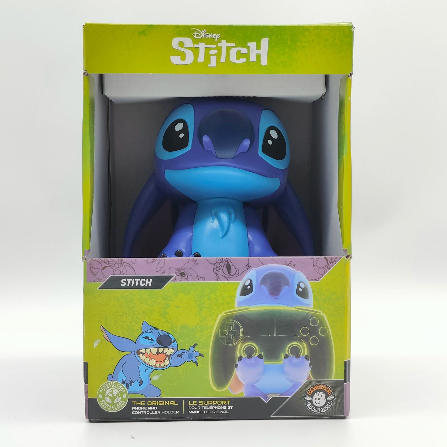 Stitch Over Size Action Figure Toys Game Controller Mobile Phone Holder Collection Cartoon Model Vinyl Doll Ornament Decoration