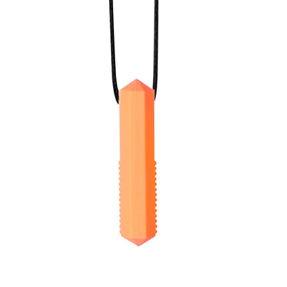 1pcs Silicone Teether Kids Chew Necklace Sensory Chewy Pendant Oral Motor Toys Therapy Tools for Autism ADHD Children's Goods
