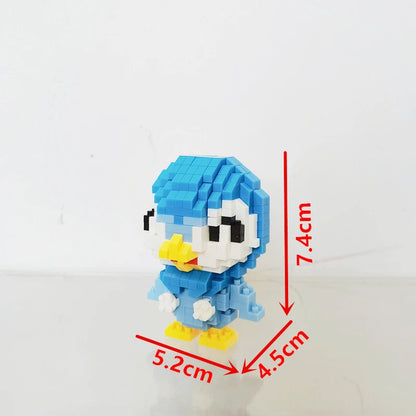 75 Style Building Blocks Assembly Anime Picachu Charizard Doll Blastoise Bulbasaur Gengar Bricks Figures Toy for Kid Gift