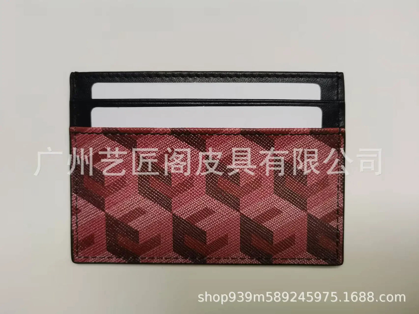 New Trendy 3D Pattern Genuine Leather Card Holder Multi-Functional Small Size for Men And Women Card Protector Coin Purse
