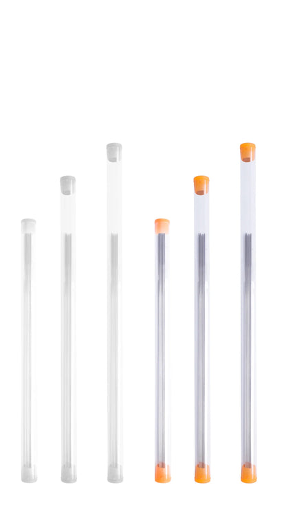 FTK Earthworm Hooking Needle Stainless Steel Earthworm Gas Needle Portable Hollow Fishing Worm Penetrating Driller Fish Tool