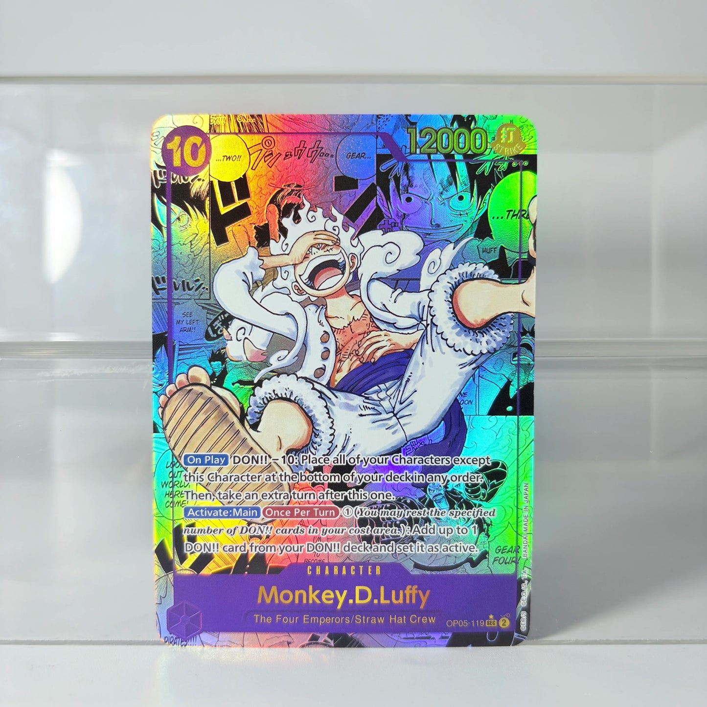 Anime One Piece OPCG Card Chopper/Luffy/Ace/Sanji/Zoro/Kuzan/Pudding/Sogeking/Game Anime Collectine Proxy Cards English Version