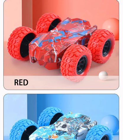 Children's Toy Car Fun Double-Sided Car Inertial Safety Anti-Collision Anti-Fall Kids Model Sliding Off-Road Vehicle