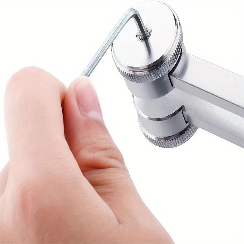 Miwayer 128Hz Tuning Fork for Sound Therapy Stress Reduction Otoacoustic Emission Testing and Ear (Mallet&Wrench Include)
