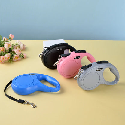 Cat Leash For Small Medium Dogs Cats Outdoor Hiking Retractable Strong Nylon Kitten Belt Sphynx Running Rope Pug Pet Supplies