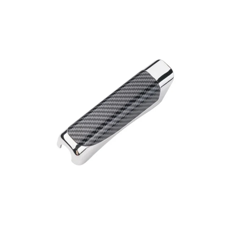 Universal Car Handbrake Grips Hand Brake Cover Protection Cover Carbon Fiber Parking Brake Decoration Shell Interior Accessories