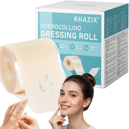 Hydrocolloid Wound Care Roll Cut To Size Patch Bandages Self Adhesive Waterproof Super Absorbent Dressing For First Aid Kit.