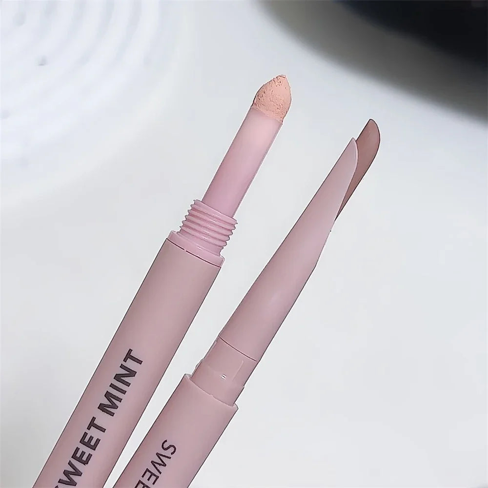2 In 1 Glitter Matte Aegyosal Pen Brightening Highlight & Shadow Stick Dual End Eye Makeup Lying Silkworm Eyeliner Gel Pencil