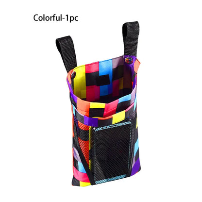 Bicycle Storage Bag Detachable Basket Front Handle Large Capacity Pocket Bicycle Motorcycle  Mobile Phone Bag Accessory