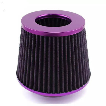 76MM 3 Inch High Flow Cold Air Intake Filter Universal Induction Kit Car Accessories Vehicles Air Filters Sport Power Mesh Cone