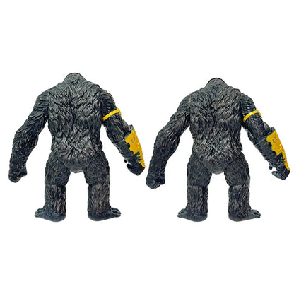 2 Styles King Kong Gorilla Articulated Joints Moveable Action Figure Vinyl Doll Collection Model Toys