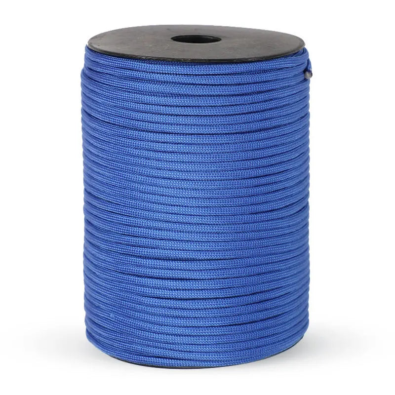100m 550 Militärs Standard 9-Kern Paracord Seil 4mm Outdoor Fallschirm Schnur Überleben Regenschirm Zelt Lanyard Riemen Wäschele