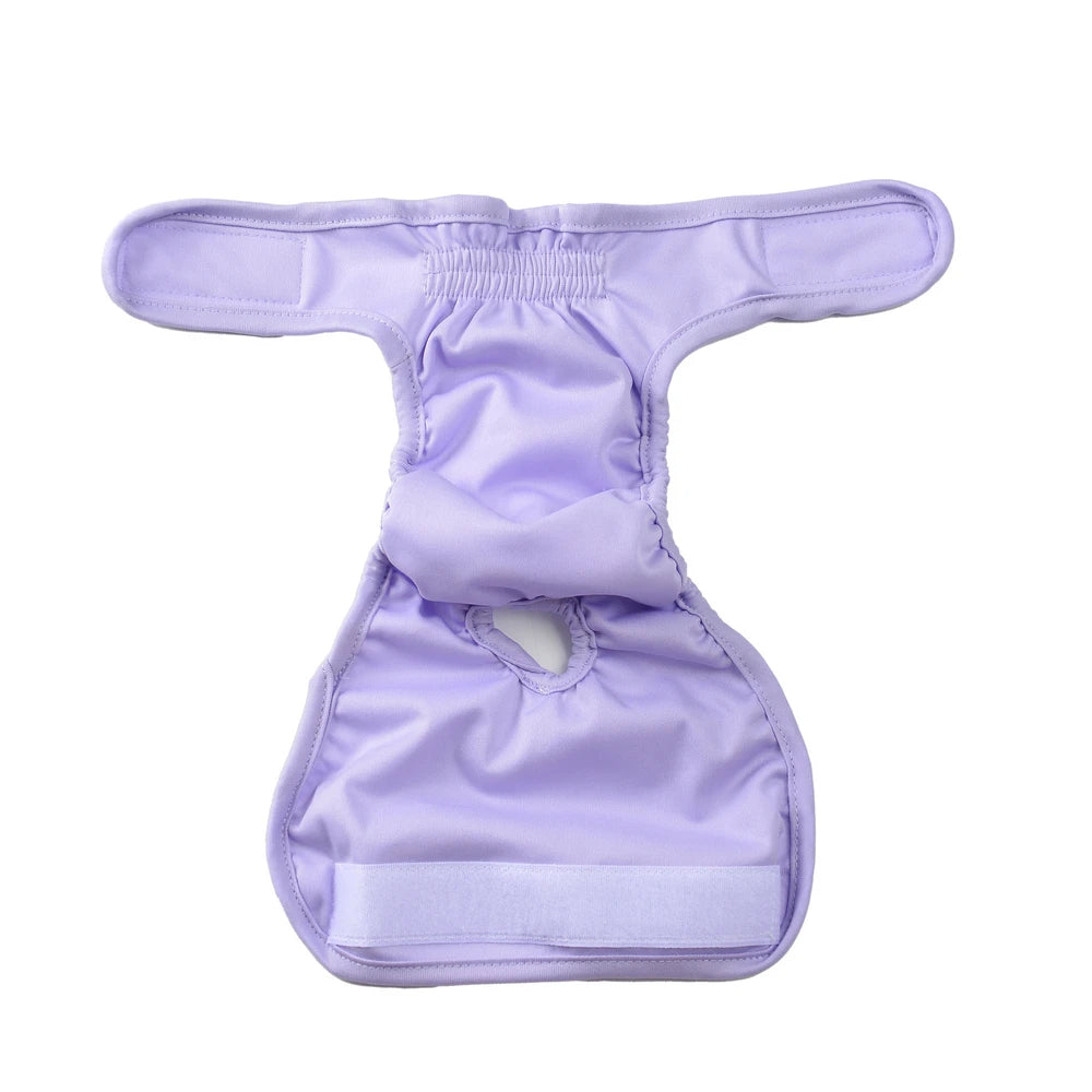 3Pcs Washable Female Dog Diapers Elastic Breathable Pet Nappies Reusable Pets Menstrual Period Panties For Small Medium Dogs Pug